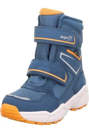 Superfit Jungen CULUSUK 2.0 warm gefütterte Gore-Tex Stiefel, BLAU/ROT 8020
