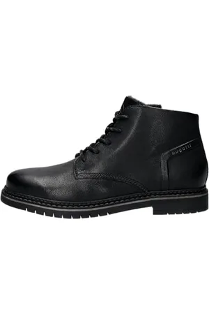 Bugatti Herren Schnürstiefel, Männer Stiefel,Boots,Winterstiefel,Winterschuhe,uebergangsstiefel,uebergangsschuhe,schwarz (1000),42 EU / 7.5 UK