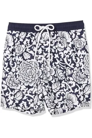 Amazon Herren Badehose, Schnell Trocknend, 18 cm - Auslauffarben, , S