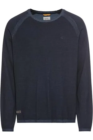 Camel Active Herren Pullover aus Reiner Baumwolle Menswear-S
