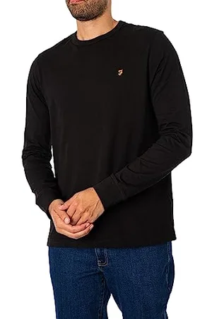 Farah Herren Worthington Langarm T-Shirt, , S