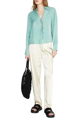Sisley Womens 58PWLQ04I Blouse, , XS