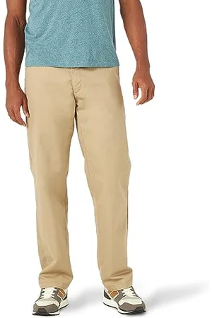 Lee Herren Total Freedom Stretch Flacher Vorderseite Lässige Hose, , 33W / 34L