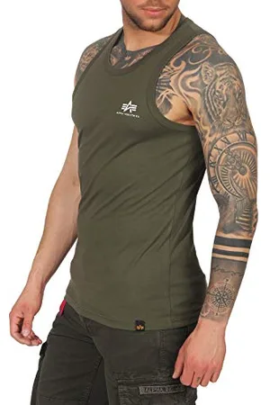 Alpha Industries Herren Small Logo top T-Shirt, , L