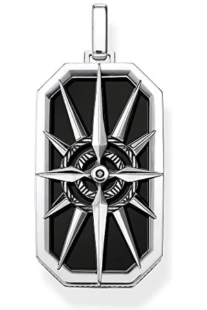 Thomas Sabo Unisex Anhänger Kompass Stern 925 Sterling Silber PE869-641-11