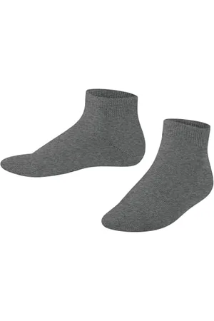 Falke Unisex Kinder Sneakersocken Family K Sn nachhaltige Baumwolle kurz einfarbig 1 Paar, , 27-30