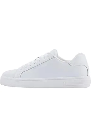 Armani Exchange Damen London Sneaker, OP.White/OP.White, 39 EU