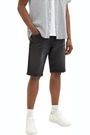 TOM TAILOR Herren Slim Fit Jeans Bermuda Shorts mit Stretch