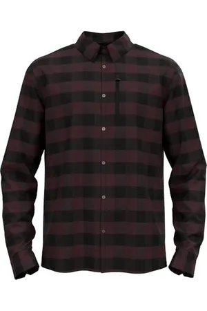 Odlo Langarm Wandershirt Herren Halden I Funktionsshirt Wandern Atmungsaktiv