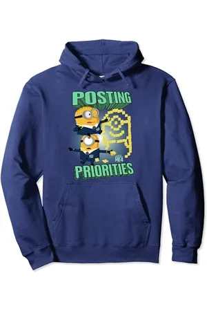 Minions Despicable Me 4 AVL Posting Priorities Pullover Hoodie