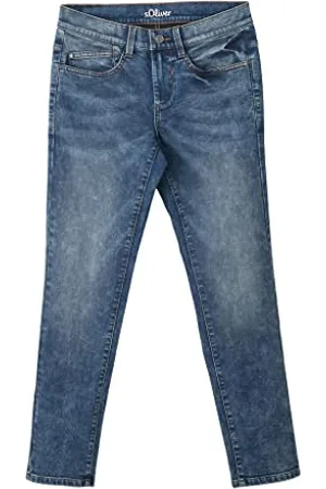 QS by s.Oliver Jungen Jeans, Jeans Seattle, Blau, 152 Slim EU