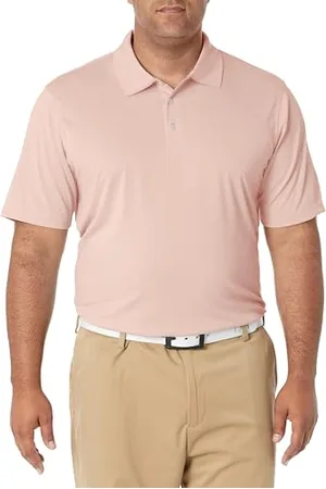 Amazon Herren Golf-Polo-Shirt, Schnell Trocknend, Normale Passform, , L