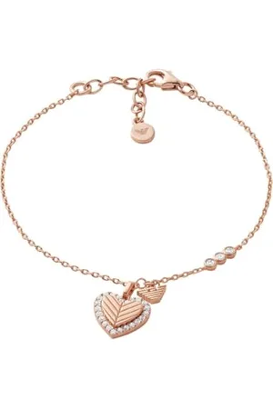 Emporio Armani Damenarmband aus Sterlingsilber mit Karabiner- oder Schieberverschluss