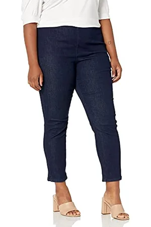 NYDJ Damen Plus Size Pull ON Skinny Ankle with Side Slits Jeans, , 50