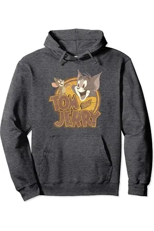 Tom And Jerry Water Damaged Pullover Hoodie