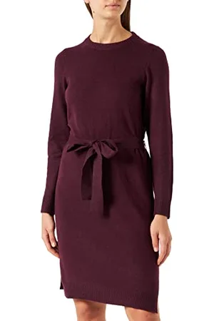 Pieces® Damen Pccava O-Neck Knit Dress Noos Bc Kleid, , L EU