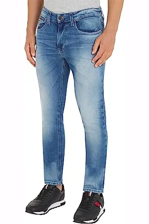 Tommy Hilfiger Herren Jeans Hose Austin Slim Tapered Stretch, , 28W/34L