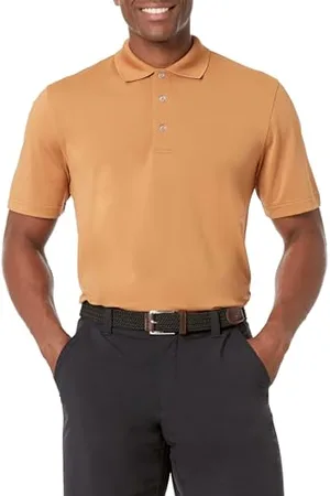 Amazon Herren Golf-Polo-Shirt, Schnell Trocknend, Normale Passform - Auslauffarben, , XS