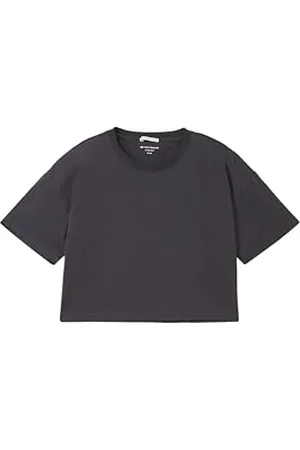 TOM TAILOR Mädchen Kinder Boxy Collage T-Shirt mit Rückenprint, , 152