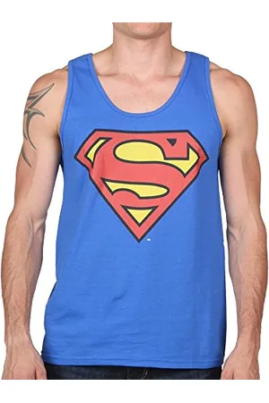 DC Comics Originals Herren Superman Classic Logo Tank Top, , XX-Large