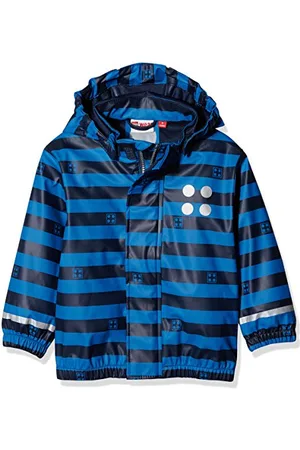 KABOOKI Baby - Jungen Justice 102 Rain Jacket Regenjacke, , 98 EU