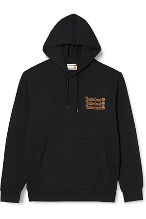 Timberland Herren Hoodie 2 Tier 3 Sweatshirt, Black, XXL