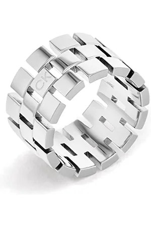 Calvin Klein Ring für Damen Kollektion GEOMETRIC aus Edelstahl - 35000324D