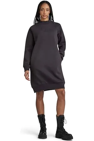 G-Star RAW Damen Mock Raglan Sweat Kleid, , S