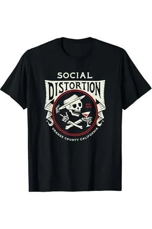 Social Distortion Offizielle Skelly Circle T-Shirt