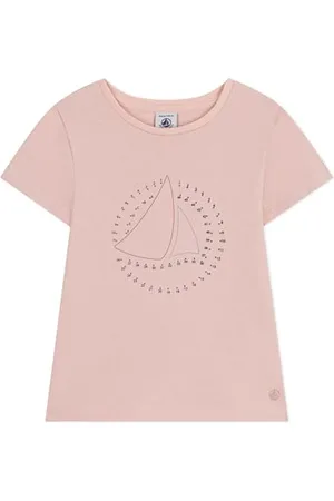 Petit Bateau Mädchen A0A5G T-Shirt, , 8 Jahre