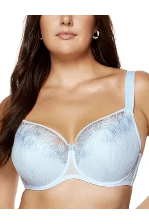 Gorteks Lingerie Mable-B3 halb gepolsterter BH mit Stickerei, Komfort BH Damen mit Bügel, Maxi-Größen Damen Unterwäsche, BH für große und kleine Brüste - 80H