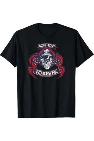 Bon Jovi Forever Skull T-Shirt T-Shirt