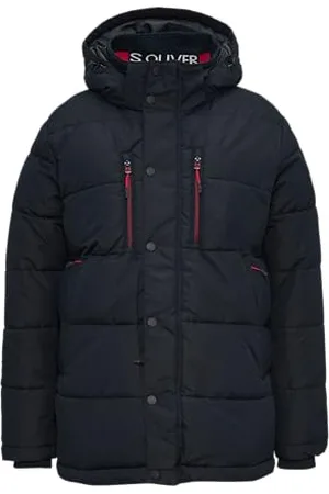 QS by s.Oliver Gesteppter Parka mit Abnehmbarer Kapuze L