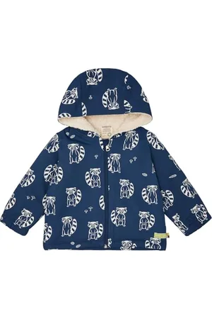 loud + proud Wasserabweisende Jacke aus Biobaumwolle mit Teddyfutter, GOTS zertifiziert