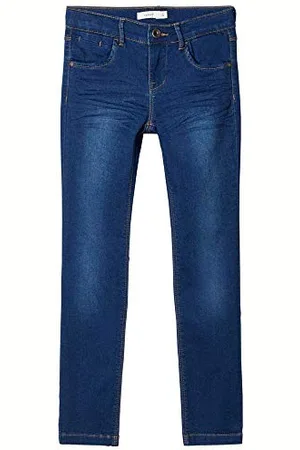 NAME IT Damen NKFSALLI DNMTHAYERS 3391 SWE PANT NOOS Jeans, , 164