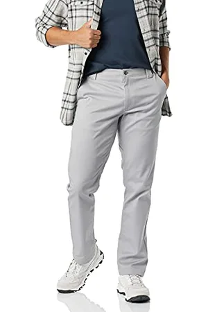 Amazon Herren Schmutzabweisende Und Knitterfreie Stretch-Arbeitshose In Schlanker Passform, , 35W / 30L