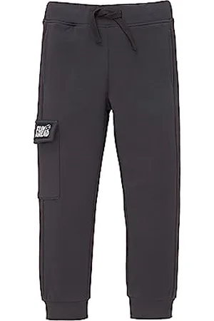 TOM TAILOR Jungen 1038401 Cargo Jogginghose, 29476-coal Grey, 92/98