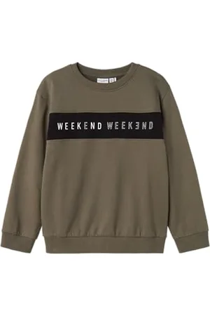 NAME IT Jungen Nkmvance Ls Nreg Bru Sweatshirt, , 116 EU