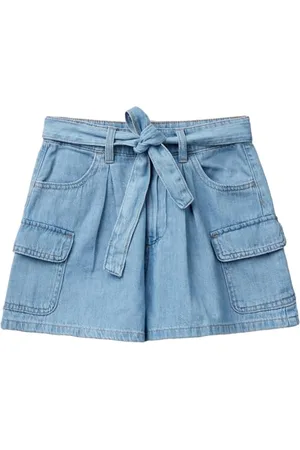 Benetton Mädchen und Mädchen Kurze Schlauch 4ad6c902s Shorts, , 122 cm