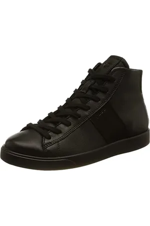 Ecco Damen Street LITE Mid-Cut Boot, Black/Black, 37 EU