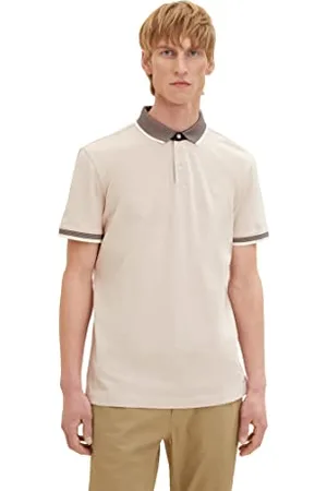 TOM TAILOR Herren Poloshirt mit Logo-Stickerei