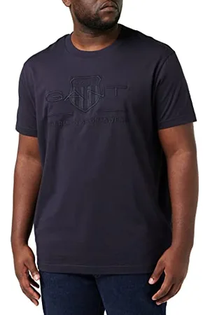 GANT Herren REG Tonal Shield SS T-Shirt, , M