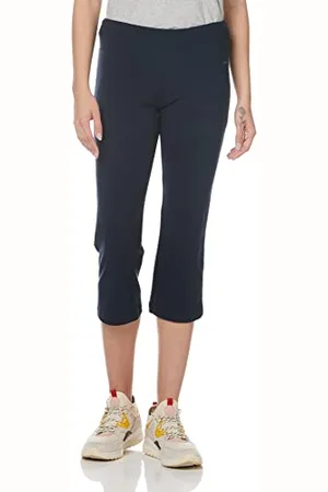 Jockey Damen Active Cotton Stretch Slim Flare Capri Yoga-Hose, , X-Groß