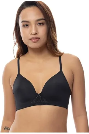 Dorina Soft-BH ohne Bügel, Damen Weich Bequem Unsichtbar T-Shirt BH mit leicht gepolsterter, Michel-D, , 80C