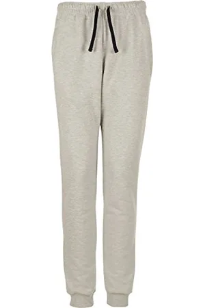 Trigema Damen Hose 575096, Gr. 44 (HerstellergröÃŸe: L), Grau (hellgrau-melange 110)