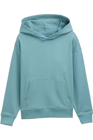 TOM TAILOR Kinder Cropped Hoodie Sweatjacke, Gardenia White, 140