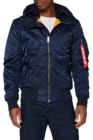 Alpha Industries Herren MA-1 Hooded Bomberjacke, , S