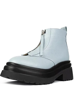 L37 Handmade Shoes Damen Bad Moon Rising Fashion Boot, Blue, 37 EU