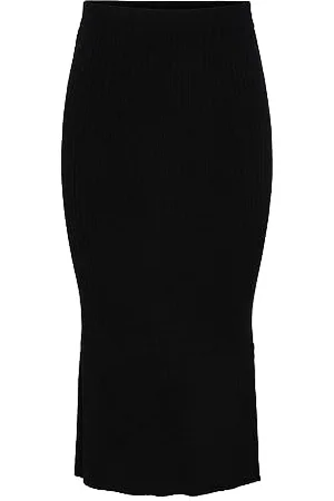 Pieces® Pccrista Hw Midi Knit Skirt Noos Bc