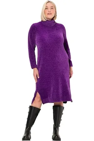 Ulla Popken Chenille Rollkragenkleid